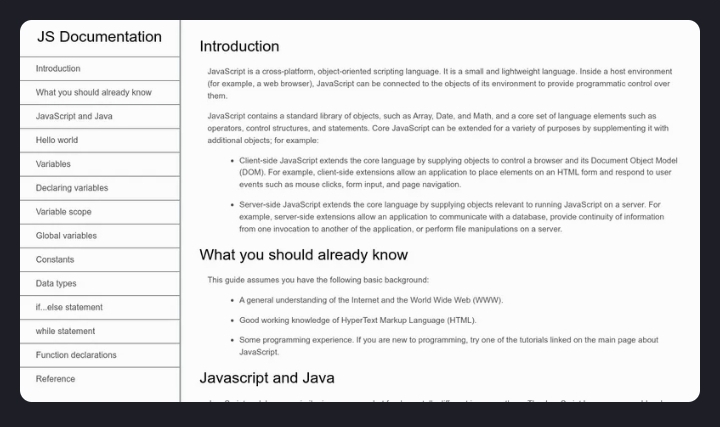 Technical Doc. Page